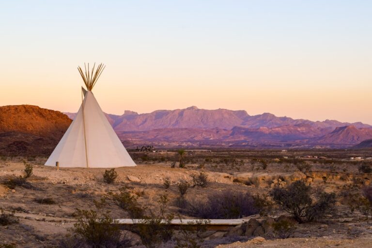 Photo Desert camp